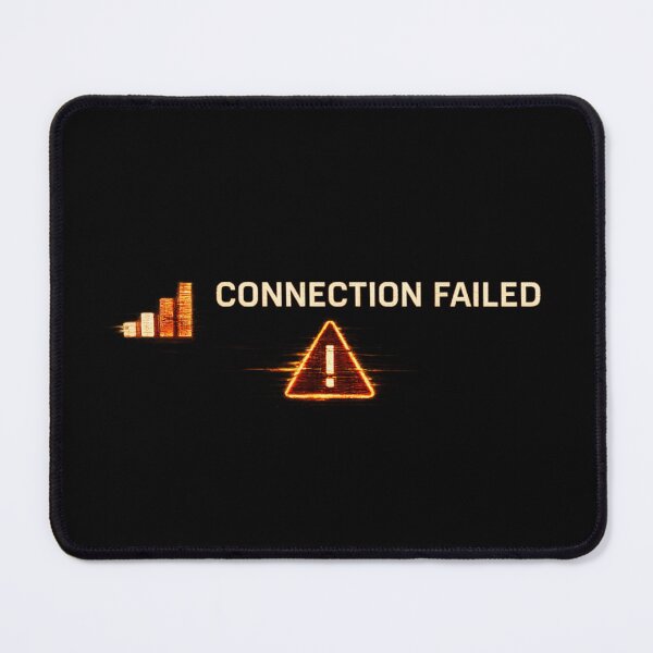 Item preview, Connection Failed – Glitch Tech Streetwear Graphic Design designed and sold by Ataqhin.