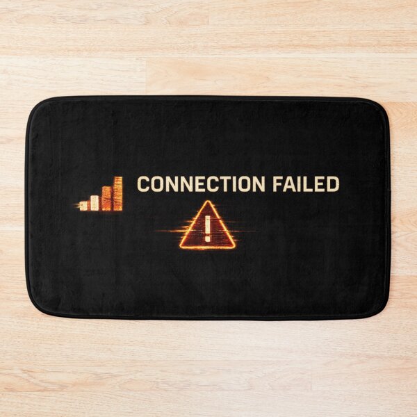 Item preview, Connection Failed – Glitch Tech Streetwear Graphic Design designed and sold by Ataqhin.