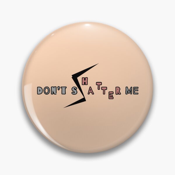 Item preview, Don't Shatter Me - Shattered Emotional Minimalist Graphic Quote: A Plea in Shards designed and sold by GlistenStudio.
