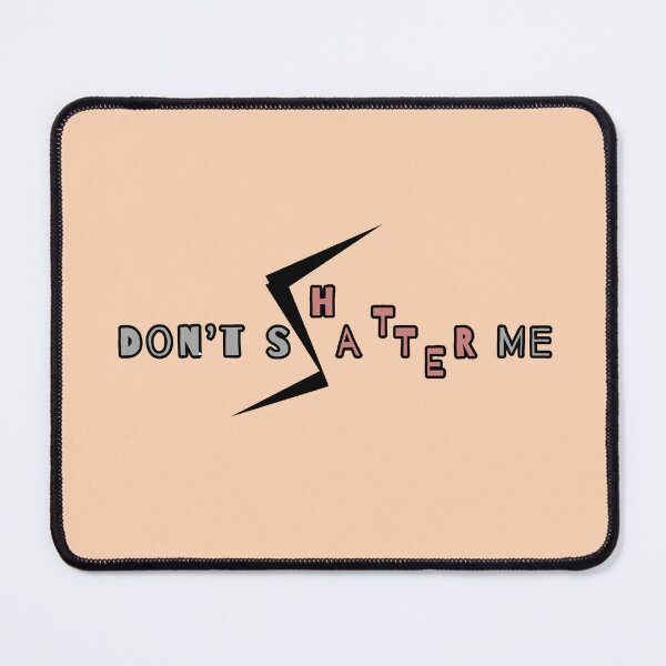 Item preview, Don't Shatter Me - Shattered Emotional Minimalist Graphic Quote: A Plea in Shards designed and sold by GlistenStudio.