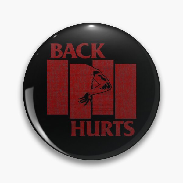 Item preview, Back Hurts  designed and sold by Waleed-KB.