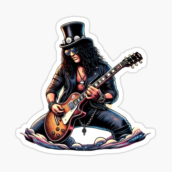 Guns N' Roses Slash Music High Quality Car Sticker 12 x 12 cm