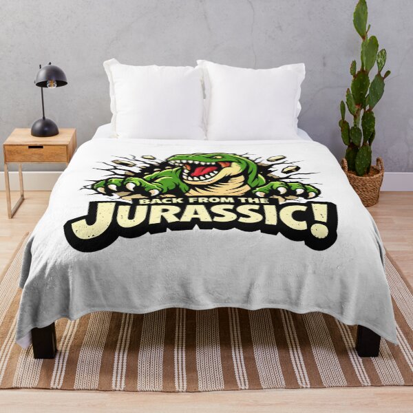 Item preview, Back From The Jurassic! Roaring T-Rex Retro Cartoon Mascot designed and sold by ZayCreates.