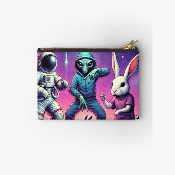 Item preview, Breakdance in Space – Alien, Astronaut and Rabbit Groove designed and sold by Dogandesighn.
