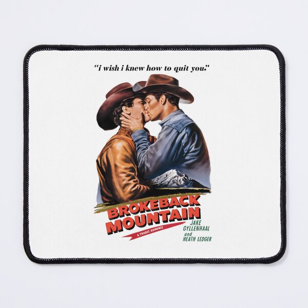 Item preview, Brokeback Mountain Poster I Wish I Knew How To Quit You Jake Gyllenhaal And Heath ledger designed and sold by Akerue00.