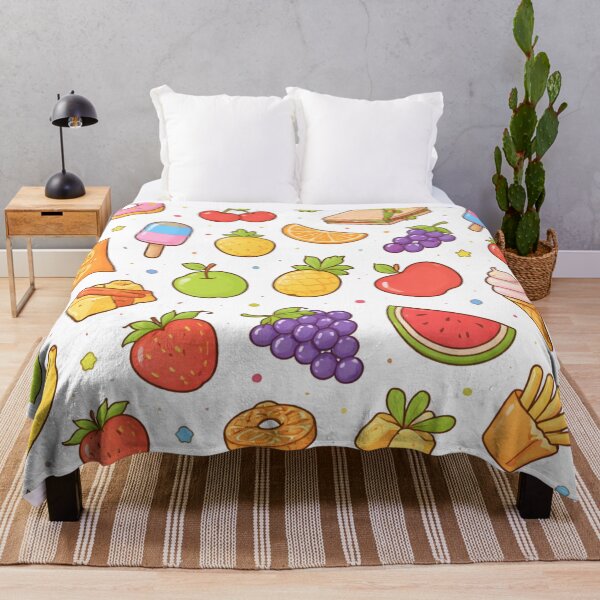 Item preview, Colorful Fruits Snacks Doodle Art designed and sold by PriyankaSonara.