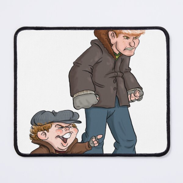 Item preview, Retro Holiday Bullies, Funny Winter Movie Parody, Mean Kids Illustration designed and sold by OptionJoe Art.