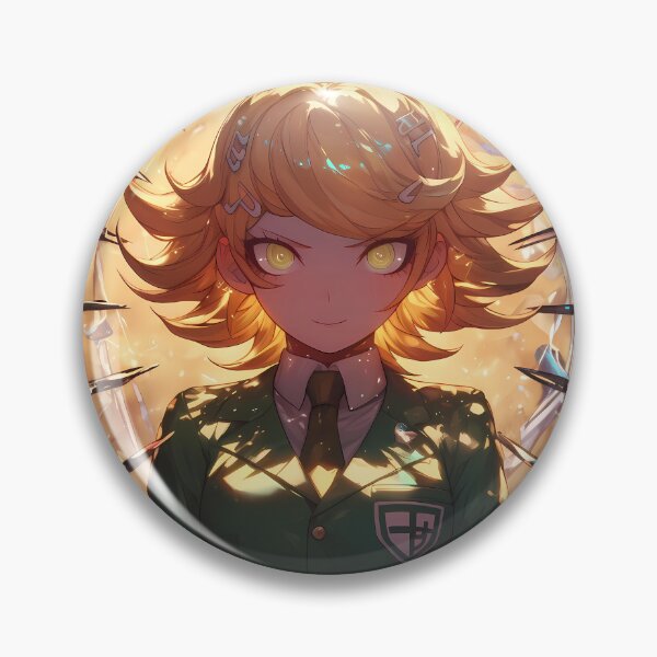 Item preview, Chihiro Fujisaki Danganronpa Radiant Anime Girl Waifu Light With Golden Shattered Glow designed and sold by Spraykart.