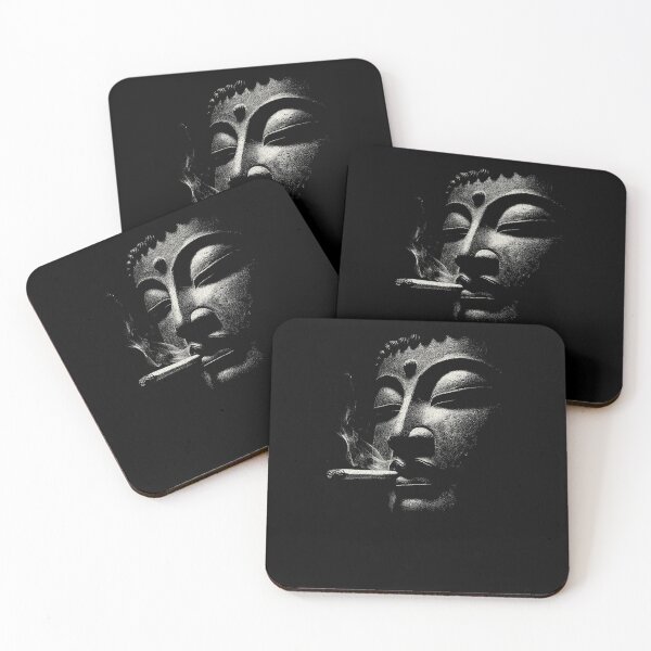 Item preview, Buddha Smoking Cigarette Dark Stipple designed and sold by k3rstman1.