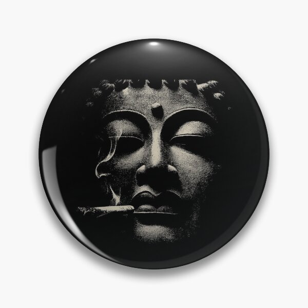 Item preview, Buddha Face Smoking Joint Zen Meditation designed and sold by k3rstman1.