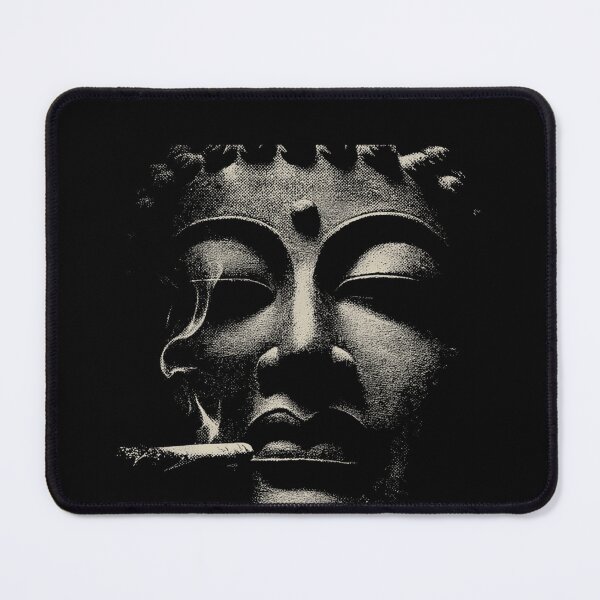 Item preview, Buddha Face Smoking Joint Zen Meditation designed and sold by k3rstman1.