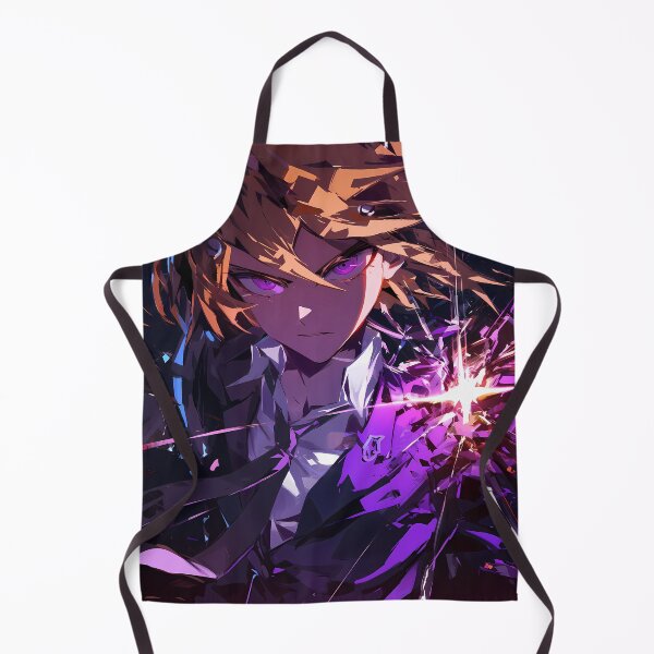Item preview, Byakuya Togami Danganronpa Sharp Anime Resolve With Glowing Violet Shattered Energy designed and sold by Spraykart.