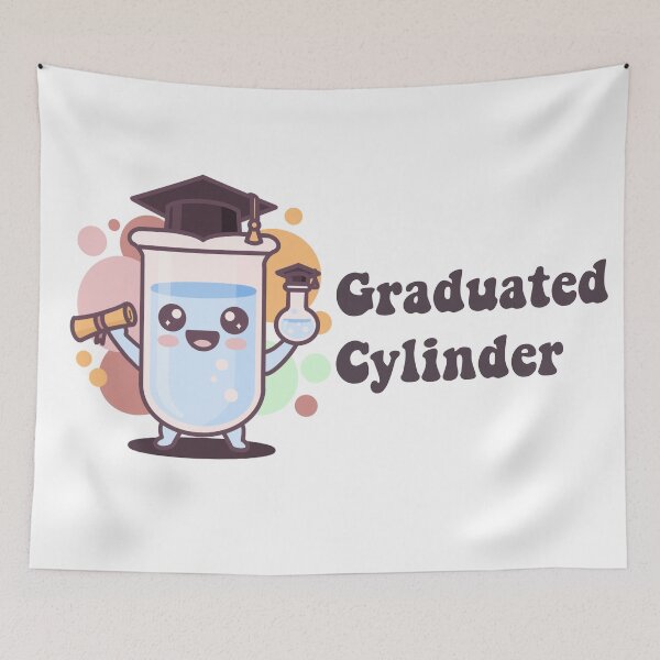 Item preview, Graduated Cylinder Cute Science designed and sold by cimong.
