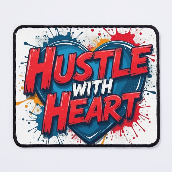 Item preview, Hustle with Heart designed and sold by ArtelierMe.