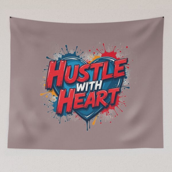 Item preview, Hustle with Heart designed and sold by ArtelierMe.
