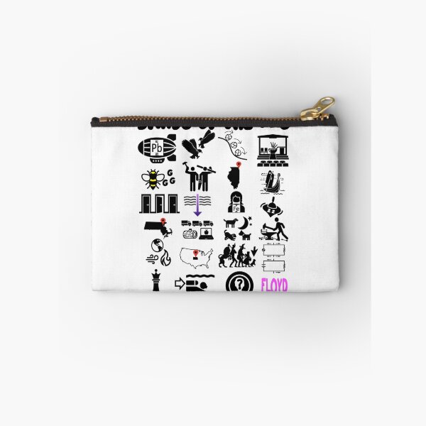 Item preview, Nerdy Iconic Rock Bands Of The 70S Black Text Floyd designed and sold by Akerue00.