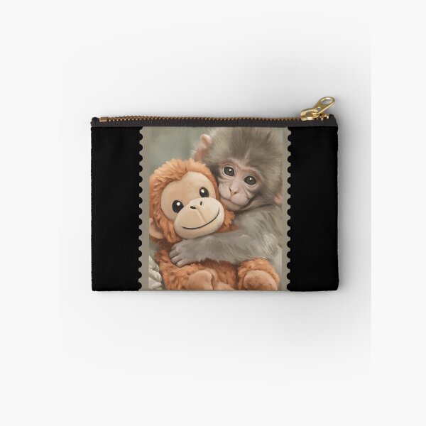 Item preview, Team Punch, Punch the monkey - Baby Monkey Holding Plush Toy, Monkey Punch, Punch Monkey designed and sold by MD-Over.