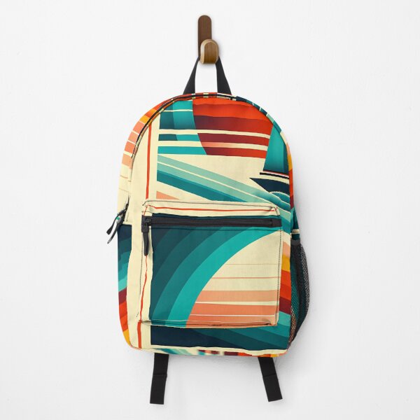Item preview, Geometric Sailboat Sunset Colour Blocks designed and sold by InkSmithery.