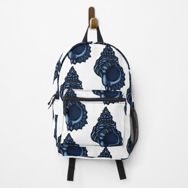 Item preview, Deep Blue Ocean Sea Shell - Nautical Hand Drawn Art designed and sold by LYAN-STORE.