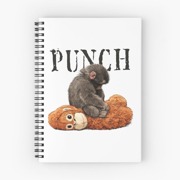 Item preview, Team Punch, Punch the monkey - Baby Monkey Holding Plush Toy, Monkey Punch, Punch Monkey designed and sold by MD-Over.