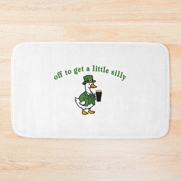 Item preview, St Patricks Day Goose -Off To Get A Little Silly St Paddys Day Goose  designed and sold by HughIeas.