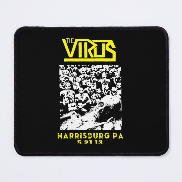 Item preview, Yellow Typography Experimental Metal The Virus Harrisburg PA 2112 designed and sold by Akerue00.