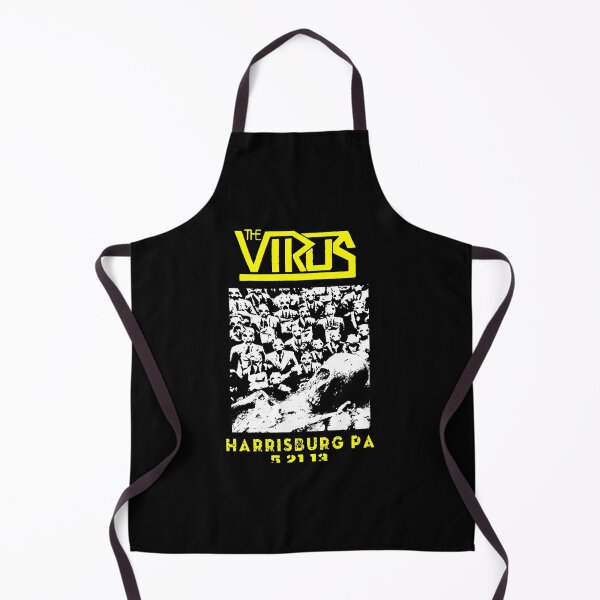 Item preview, Yellow Typography Experimental Metal The Virus Harrisburg PA 2112 designed and sold by Akerue00.