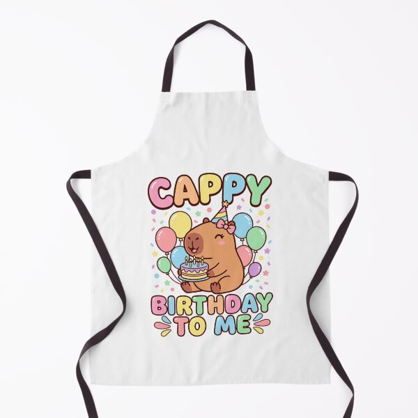Item preview, Cappy Birthday Capybara Birthday to Me  designed and sold by ArleneRowe.