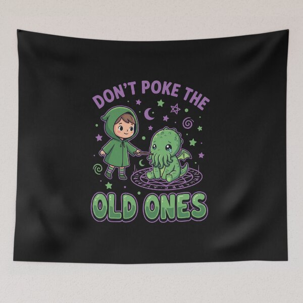 Item preview, Don't Poke The Old Ones designed and sold by AdyKurniawan.
