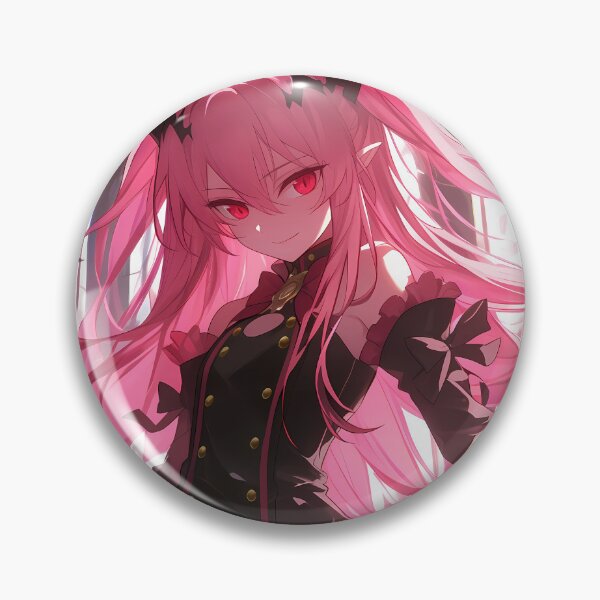 Item preview, Crimson Krul Tepes Seraph Of The End Gothic Castle Anime Girl Waifu Power designed and sold by Spraykart.