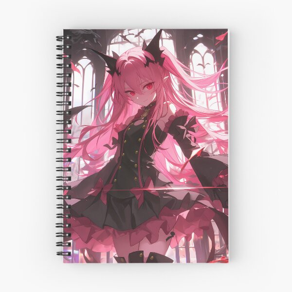 Item preview, Crimson Krul Tepes Seraph Of The End Gothic Castle Anime Girl Waifu Power designed and sold by Spraykart.