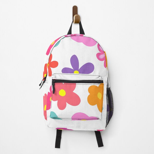 Item preview, Retro 70s Floral Pop – Colorful Indie Flower Pattern designed and sold by Unwrapfashion.
