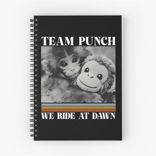 Item preview, Team Punch, Punch the monkey - Baby Monkey Holding Plush Toy, Monkey Punch, Punch Monkey designed and sold by MD-Over.