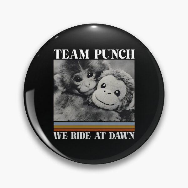 Item preview, Team Punch, Punch the monkey - Baby Monkey Holding Plush Toy, Monkey Punch, Punch Monkey designed and sold by MD-Over.