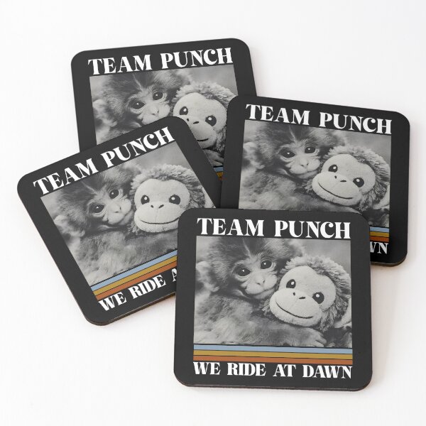 Item preview, Team Punch, Punch the monkey - Baby Monkey Holding Plush Toy, Monkey Punch, Punch Monkey designed and sold by MD-Over.