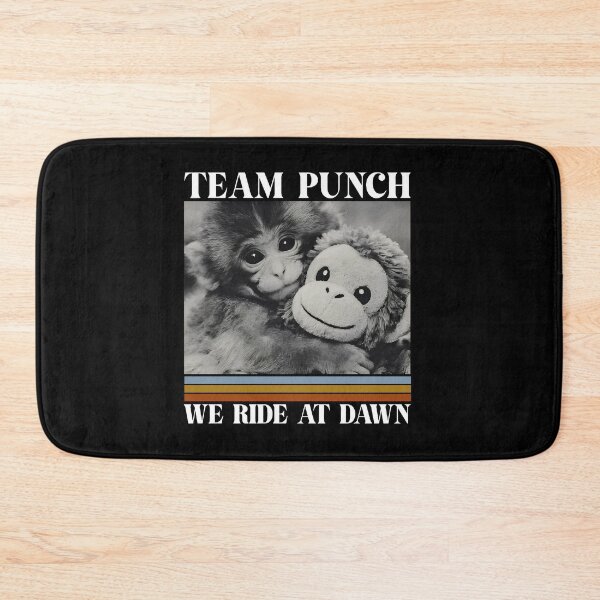 Item preview, Team Punch, Punch the monkey - Baby Monkey Holding Plush Toy, Monkey Punch, Punch Monkey designed and sold by MD-Over.