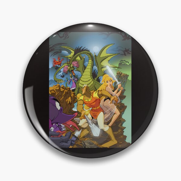 Item preview, Dragons Lair Showdown  Dirk The Daring Vs Singe designed and sold by Siyandambatha.