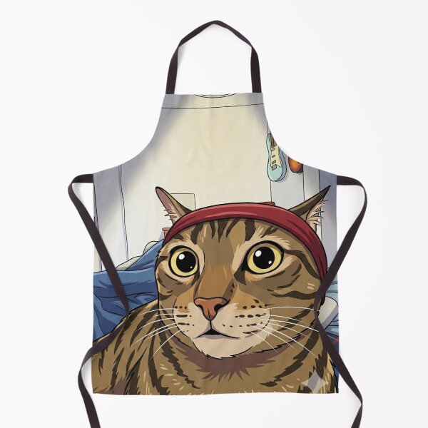 Item preview, Curious Tabby Cat Named Pio designed and sold by SapSipPioShop.