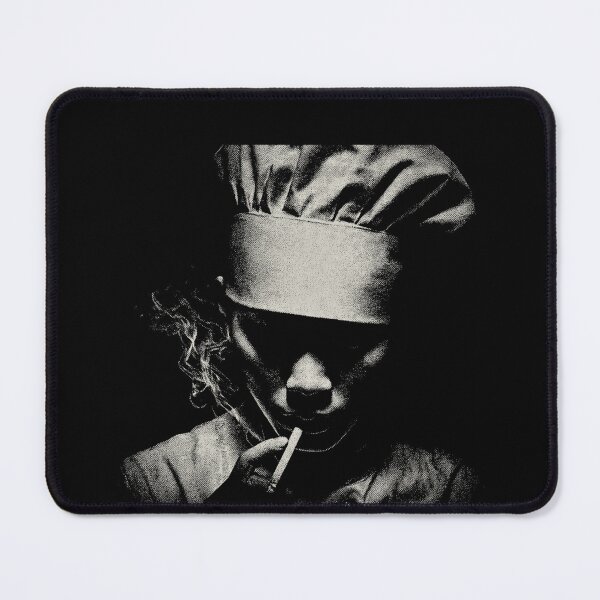 Item preview, Gritty Chef Smoking Halftone Portrait designed and sold by k3rstman1.