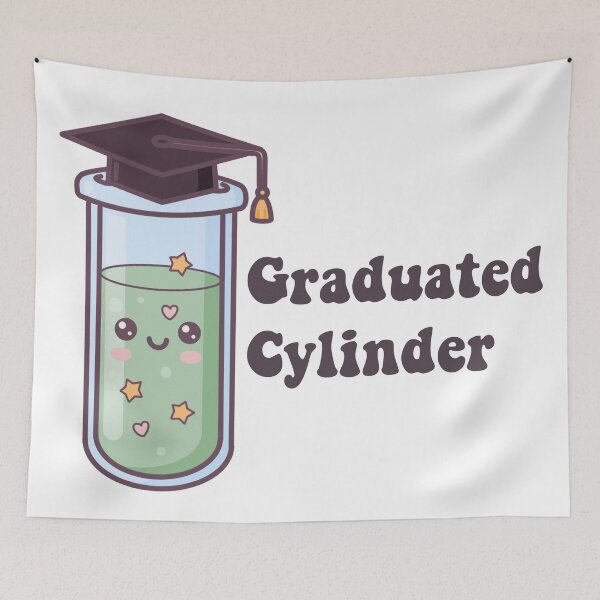 Item preview, Kawaii Graduated Cylinder Science designed and sold by cimong.
