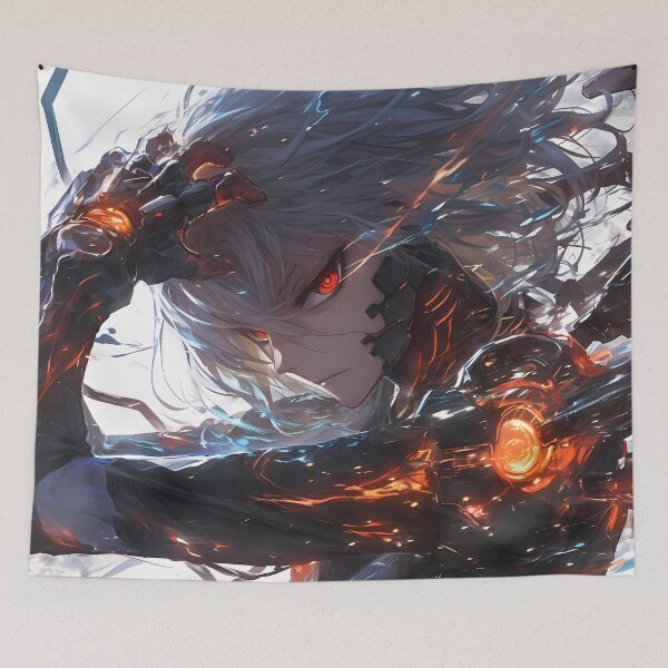 Item preview, Burning Accelerator A Certain Scientific Railgun Flame Core Anime Dark Power designed and sold by Spraykart.