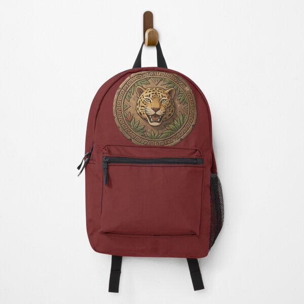 Item preview, Ancient Jungle Jaguar Emblem designed and sold by myforestfog.