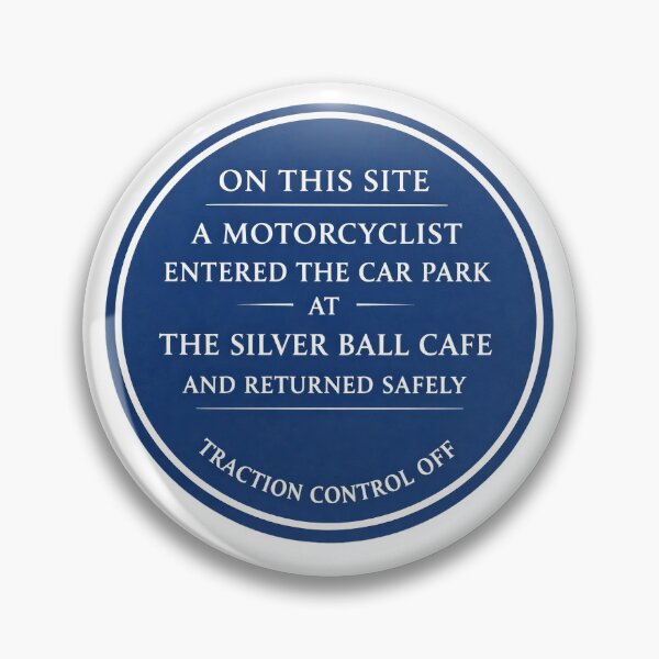 Item preview, Silver Ball Commemorative Plaque designed and sold by Bikers-Mirror.