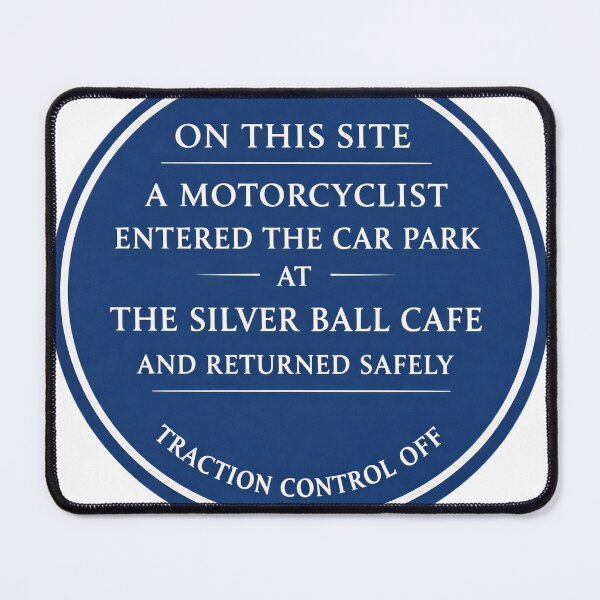 Item preview, Silver Ball Commemorative Plaque designed and sold by Bikers-Mirror.