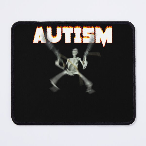 Item preview, Autism Skeleton Meme Classic designed and sold by Fexdvers.