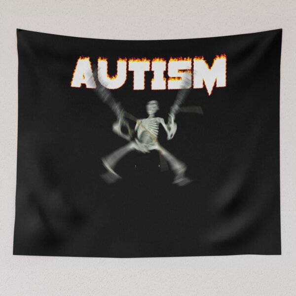 Item preview, Autism Skeleton Meme Classic  designed and sold by Fexdvers.