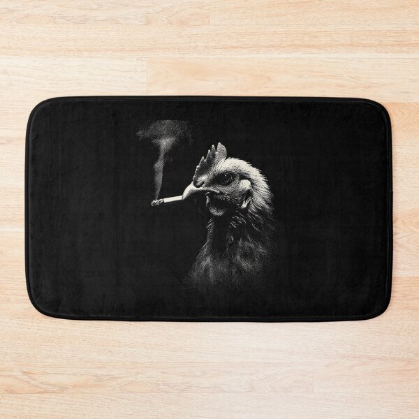 Item preview, Smoking Chicken Low Key Stipple Art designed and sold by k3rstman1.