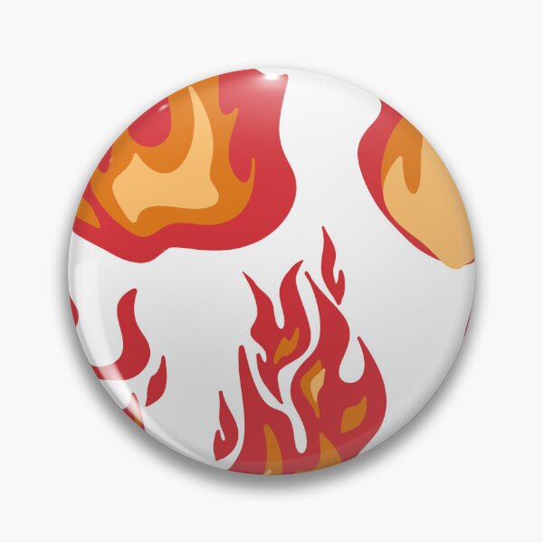 Item preview, Hot Fire Flames Sticker Pack - Red Orange Burning Flare Doodles designed and sold by LYAN-STORE.