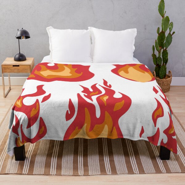 Item preview, Hot Fire Flames Sticker Pack - Red Orange Burning Flare Doodles designed and sold by LYAN-STORE.