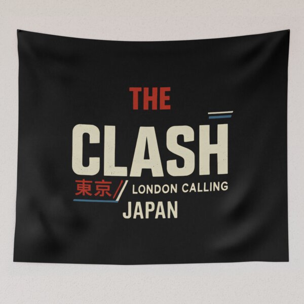Item preview, The Clash Japan T-Shirt designed and sold by CharlottePhili.
